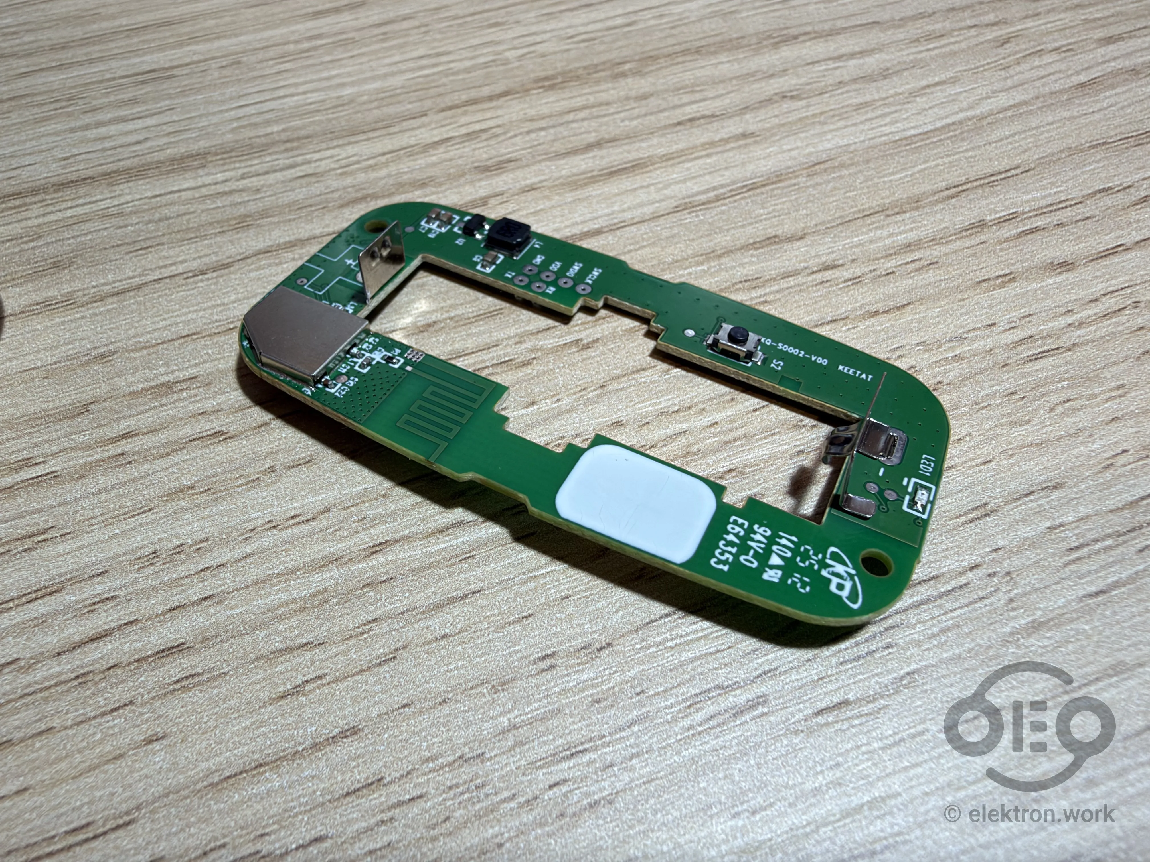 PCB from the Ikea remote